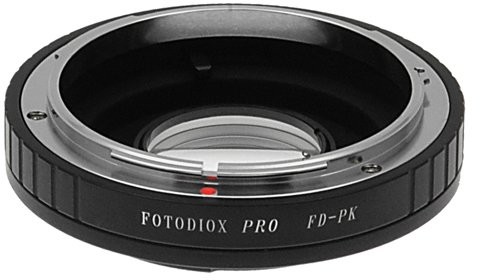 Fotodiox Pro Lens Mount Adapter, Canon FD, FL Lens to Pentax K Cameras AS wyszukiwania Pentax K-7, K-X, K-R, K-5, K-01 i K-30 B0095OODVO