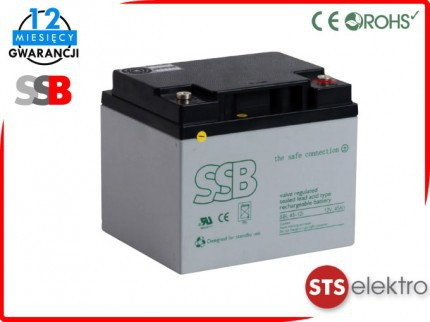 SSB Akumulator AGM SBL 45-12i 45Ah 12V M6