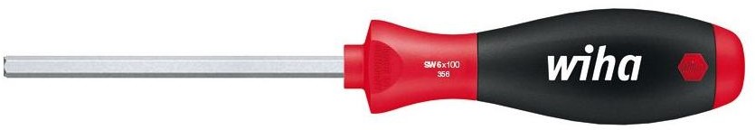 Wiha Wkrętak do wkrętów sześciokątnych SoftFinish 356SF 5,0x75 (26193)