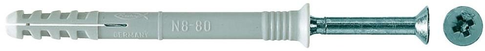 Fischer Kołek rozporowy 048789 N 6 x 60 Z GP zestaw 100 szt