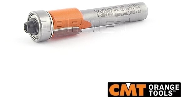CMT Frez prosty do drewna z łożyskiem dolnym, średnica 12,7 mm, długość robocza 12,7 mm - CMT (906.128.11)