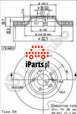 BREMBO Tarcza hamulcowa 09.8841.31