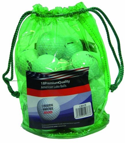 Longridge Lakeballs Grade A Mix Brand 18 Ball Bag (LBA18)