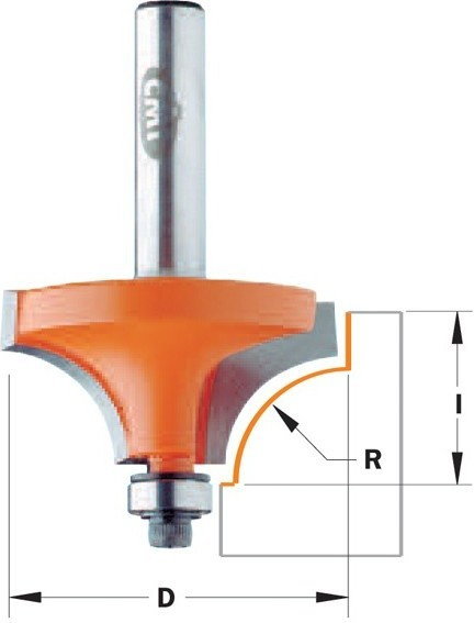 CMT Frez zaokrąglający wklęsły 28,6 - 38,1 mm 939