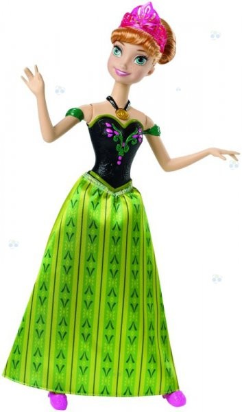 Mattel Lalka Frozen Śpiewająca Anna