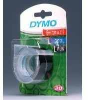 Dymo oryginalny taśma do drukarek etykiet S0847730 czarny podkład 3m 9mm 3D