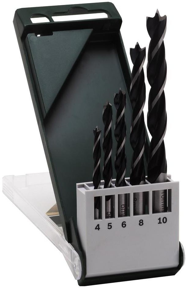 Bosch 2609255214, Średnica wiercenia: 4 mm, 5 mm, 6 mm, 8 mm, 10 mm, Uchwyt prosty, 5 szt.