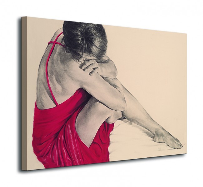 Art group Digital Red III - Obraz na płótnie WDC42103