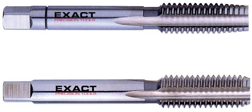 Exact Komplet gwintowników ręcznych 2 szt G BSP) 1/8