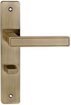 Metal-bud Porto. Klamka WC 72mm, długi szyld