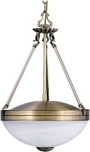 Rabalux Klasyczna LAMPA wisząca MARLENE 8547 IP20 Patyna biały