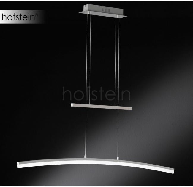 Wofi Oświetlenie FERROL Lampa wisząca LED Nikiel matowy, 1-punktowy 723001646000