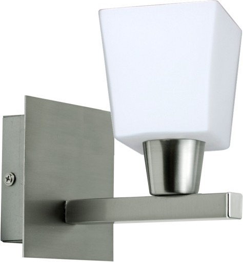 Candellux MAXIM kinkiet 1x60W E14 Nikiel/MAT 21-00408