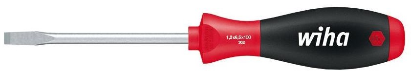 Wiha Wkrętak płaski warsztatowy z rękojeścią SoftFinish 6,5x150