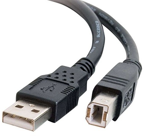 CABLESTOGO Cables To Go 81565 przewód (USB 2.0, typ A na typ-B, 1 m) Czarny 81565