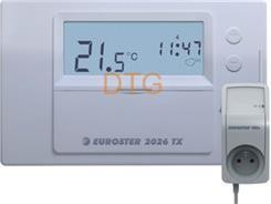 Euroster Bezprzewodowy regulator temperatury z gniazdem 2026 TXRXG PROMOCJA