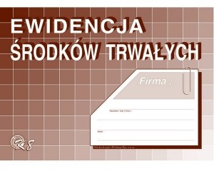 Michalczyk&Prokop Druk EWIDENCJA Środków Trwałych A5 MP009