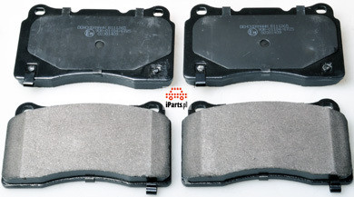 DENCKERMANN Klocki hamulcowe - komplet B111265