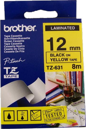 Brother folia laminowana TZ-631 (TZ631)