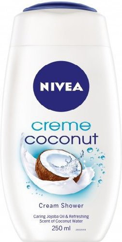 Zdjęcia - Pozostałe kosmetyki Nivea Coconut & Jojoba Oil krem pod prysznic 250 ml dla kobiet 