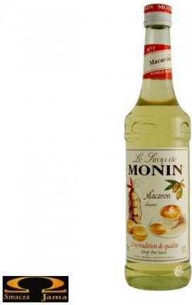 Monin Syrop smakowy Macaron, ciasteczka makaroniki 0,7l 3432