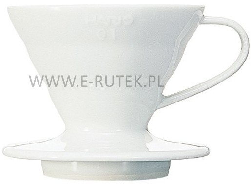 Hario ceramiczny Drip V60-01 biały VDC-01W