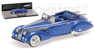 Minichamps Lancia Astura Tipo 233 Corto 1936 (blue) 437125331