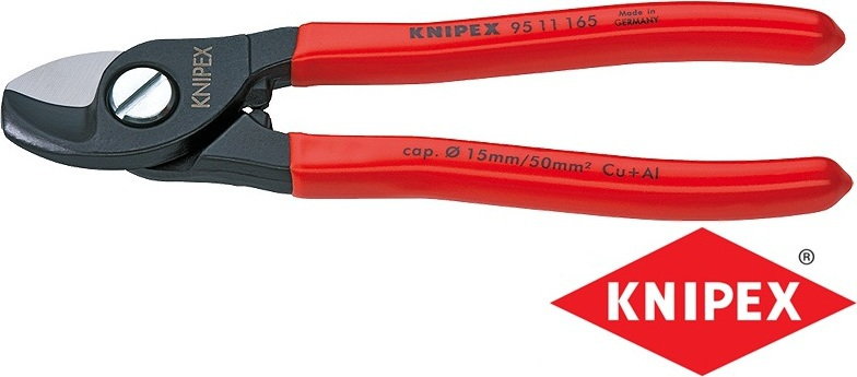Knipex Nożyce do cięcia kabli (95 11 165, 95 21 165)