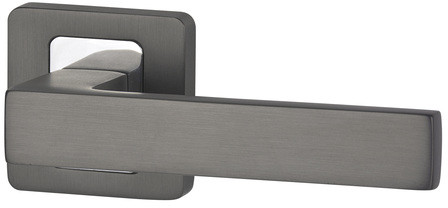 VDS KLAMKA ROKA NA ROZECIE KWADRATOWEJ ANTRACYT/CHROM 39-0158