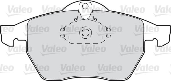 VALEO klocki hamulcowe 598305 598305