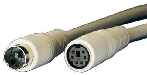 Rotronic ROLINE PS/2kabel M/W 180 cm 7611990110193