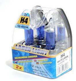 Compass 12 V H4 60/55W WHITE LASER 2 szt