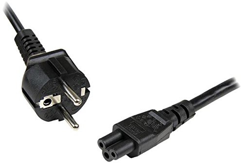 STARTECH.COM StarTech. com kabel zasilający 2 m  CEE7 przewód zasilający Schuko C5 IEC320  przyłącze sieciowe przewód zasilający z koniczyną/Mickey Mouse i złącze wlotowe 0065030849418