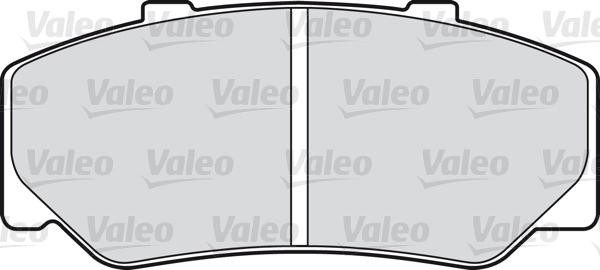 VALEO klocki hamulcowe 598222 598222