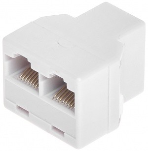 Abcvision ROZGAŁĘŹNIK RJ45-G/2RJ45-G