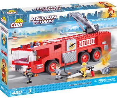 Cobi Action Town Lotnisko Fire Truck 1467