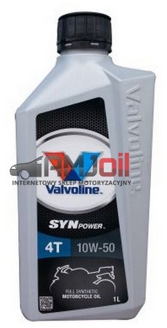 Valvoline SYNPOWER 4T 10W50 1L