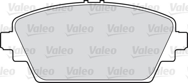VALEO klocki hamulcowe 598436 598436