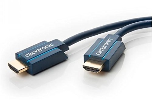 Clicktronic ClickTronic Casual High Speed   HDMI z Ethernet zapewnia HD i 3d TV (długość do wyboru) 70309-GB