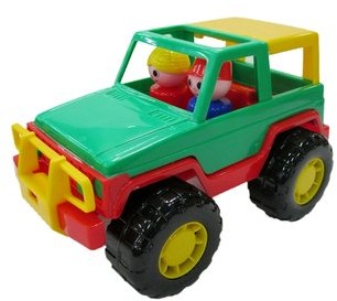 POLESIE Poland Samochód Jeep Wojaż mix