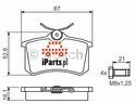 BOSCH Klocki hamulcowe - komplet 0 986 494 399