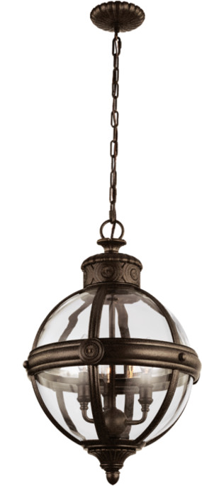 Elstead Lighting Lampa wisząca ADAMS FE/ADAMS/3P BRZ -