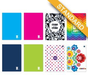 Inter-druk Zeszyty A5 80 kartek kratka ID096