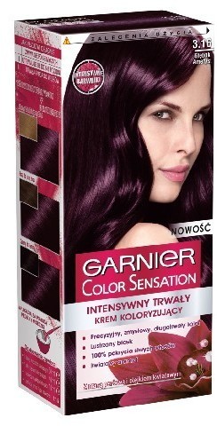 Garnier Color Sensation Krem koloryzujący 3.16 Amethyst- Głęboki ametyst