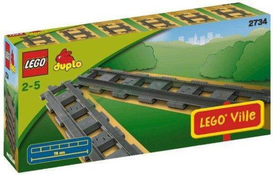 LEGO Duplo 6 Torów prostych 2734