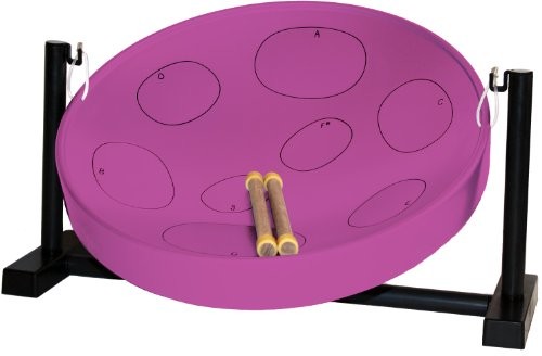 Jumbie Jam jumbie Jam jj3050 Steel drum stołu ze stojakiem i schlaegeln liliowy JJ3050-PU