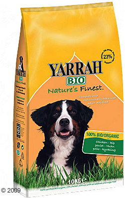 Yarrah Bio z kurczakiem i zbożami 10 kg