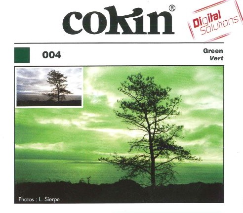 Cokin A001 filtr barwny, zielony WA1T004