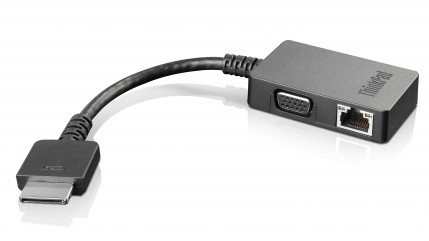 Lenovo ThinkPad OneLink+ to VGA/RJ45 Adapter (4X90J31060)