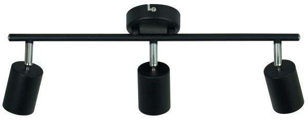 Nordlux EXPLORE lampa sufitowa Czarny, 3-punktowe 74830003